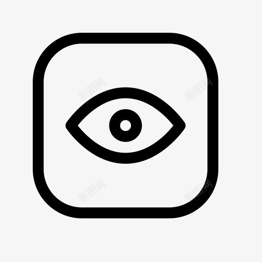 查看隐藏预览图标svg_新图网 https://ixintu.com ui-ux 圆角 查看 隐藏 预览