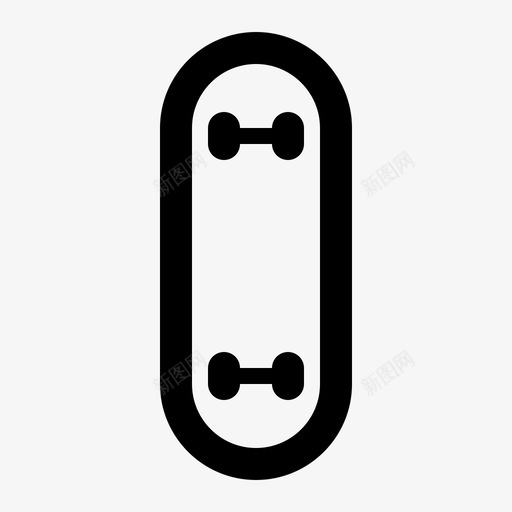 全板滑板滑板店滑板图标svg_新图网 https://ixintu.com ui 全板 滑板