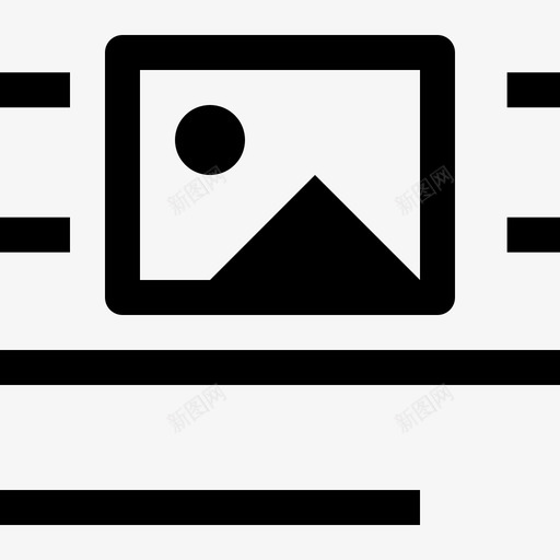 图像文本编辑器44线性图标svg_新图网 https://ixintu.com 图像 文本 线性 编辑器