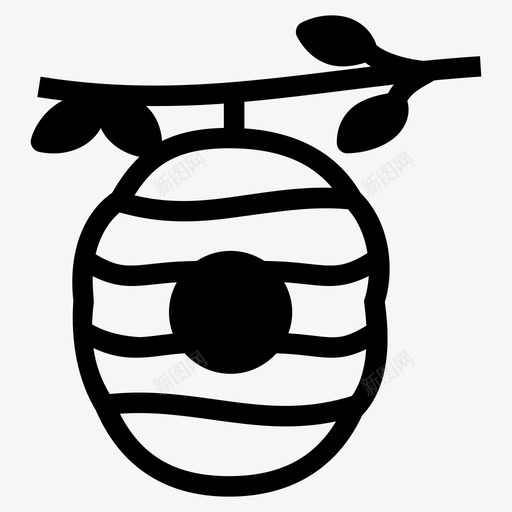 蜂巢蜂房蜂蜜图标svg_新图网 https://ixintu.com 昆虫 生命 自然 蜂巢 蜂房 蜂蜜