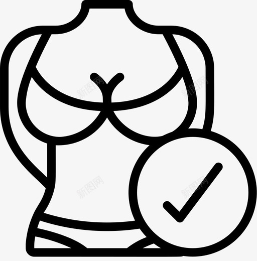身体女权主义26直系图标svg_新图网 https://ixintu.com 女权主义 直系 身体