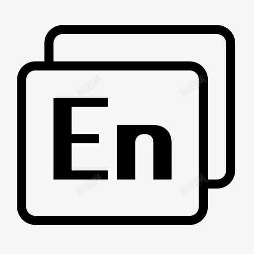 英文语言svg_新图网 https://ixintu.com 英文语言