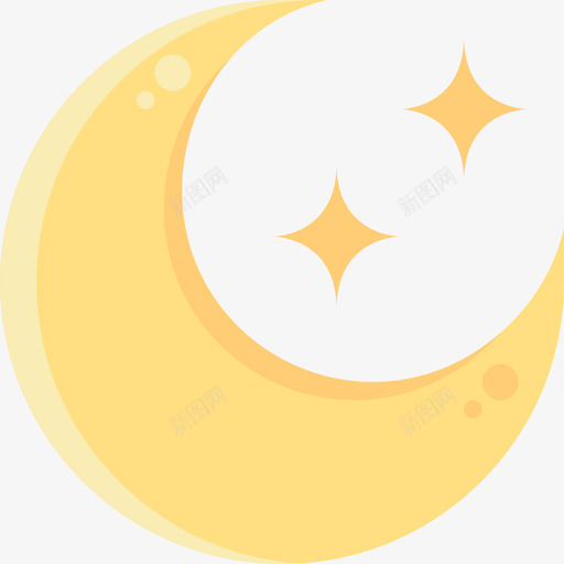 夜晚238号天气平坦图标svg_新图网 https://ixintu.com 238号 夜晚 天气 平坦