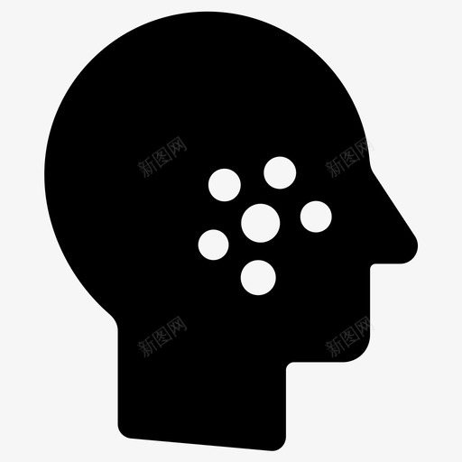 皮肤痤疮皮肤科图标svg_新图网 https://ixintu.com 丘疹 痤疮 皮肤 皮肤护理 皮肤科