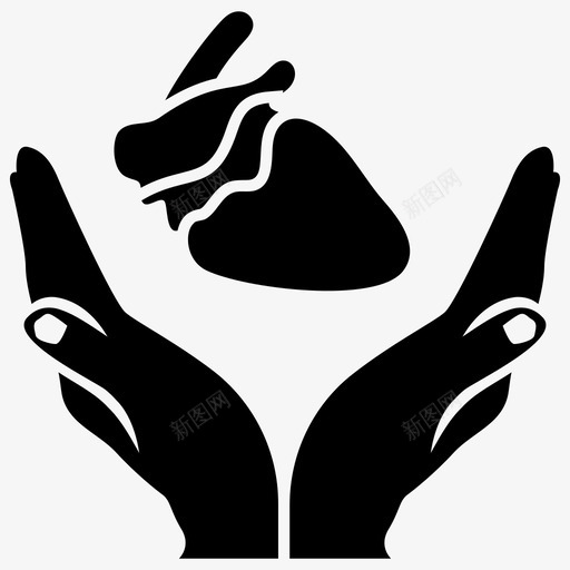 支持心脏捐赠手持心脏图标svg_新图网 https://ixintu.com 人造 假体 医疗 心脏 手持 捐赠 捐赠者 支持 植入物 身体 骨科