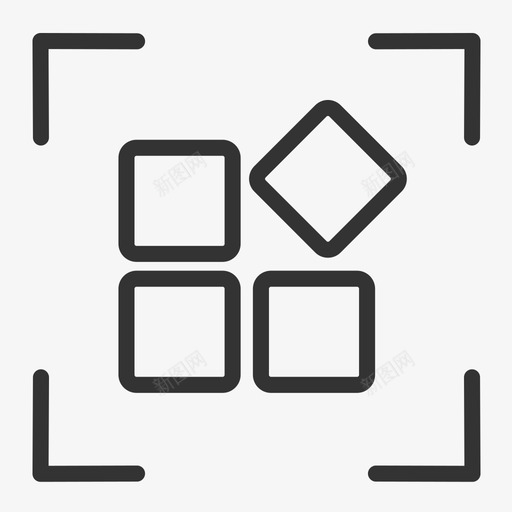 应用识别感知-01svg_新图网 https://ixintu.com 应用识别感知-01