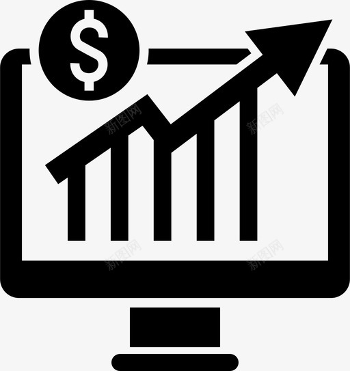 增长图图表增长图标svg_新图网 https://ixintu.com 图表 增长