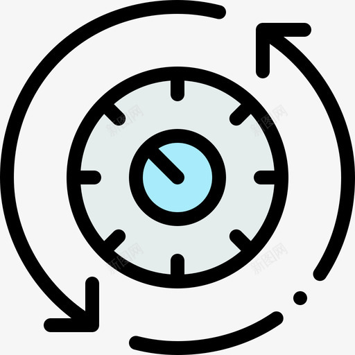 保险箱互联网安全49线性颜色图标svg_新图网 https://ixintu.com 互联网 保险箱 安全 线性 颜色