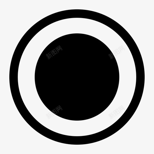 选中-单选框01svg_新图网 https://ixintu.com 选中-单选框01