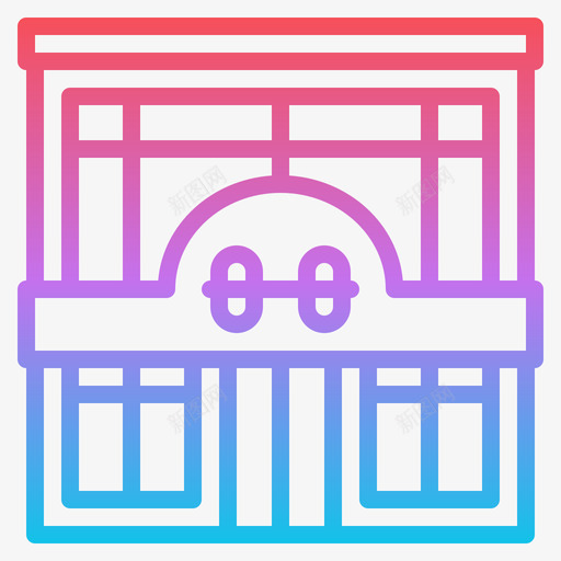 健身中心1号镇斜坡图标svg_新图网 https://ixintu.com 1号镇 中心 健身 斜坡
