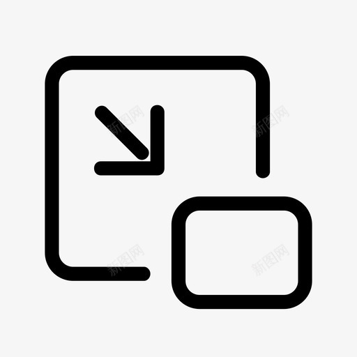 切换小窗svg_新图网 https://ixintu.com 切换小窗