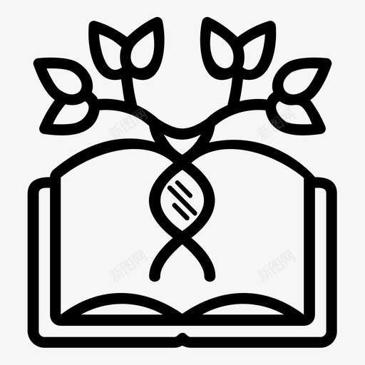 家谱祖先书籍图标svg_新图网 https://ixintu.com 书籍 家谱 杂类 祖先