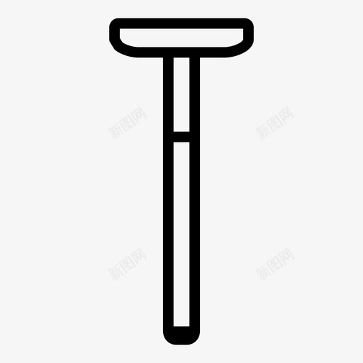 头发剃须刀图标svg_新图网 https://ixintu.com 剃须刀 头发