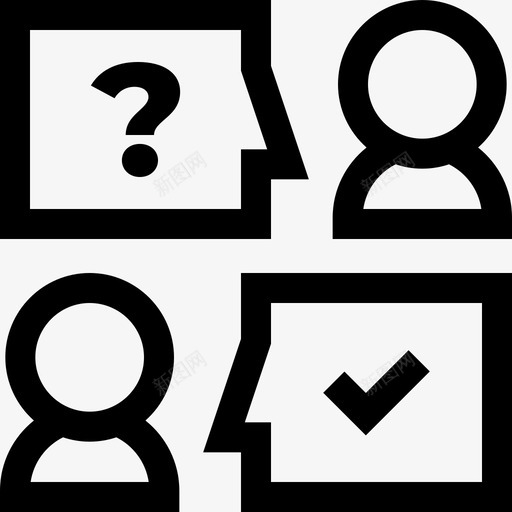 客户服务客户服务44直线图标svg_新图网 https://ixintu.com 客户服务 直线