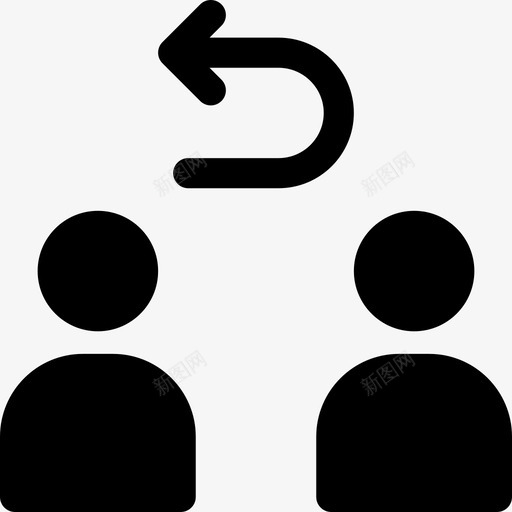 人否认拒绝图标svg_新图网 https://ixintu.com 关系 否认 夫妻 拒绝