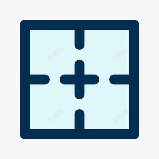 外部布局对齐1线性颜色图标svg_新图网 https://ixintu.com 外部 对齐 布局 线性 颜色