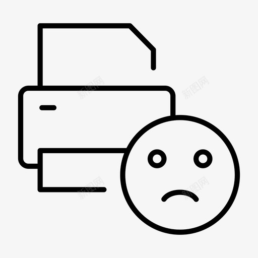 sad打印机喷墨打印机机器图标svg_新图网 https://ixintu.com sad 喷墨 打印 打印机 机器 标记 邮件