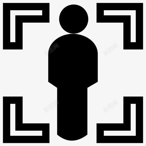 专注目标照片图标svg_新图网 https://ixintu.com 专注 照片 目标