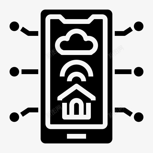 家庭控制家庭自动化21填充图标svg_新图网 https://ixintu.com 填充 家庭 控制 自动化