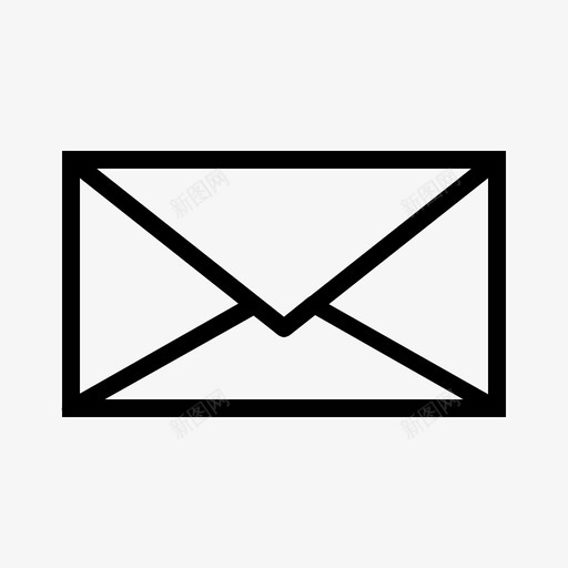 电子邮件iphone消息图标svg_新图网 https://ixintu.com iphone youtube 图标 大纲 消息 电子邮件 设置