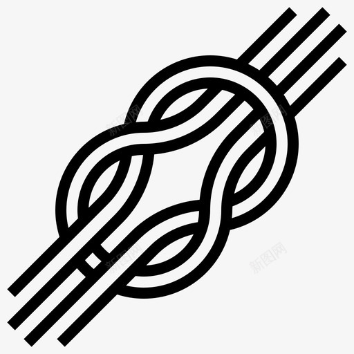 结背包客8线状图标svg_新图网 https://ixintu.com 线状 背包