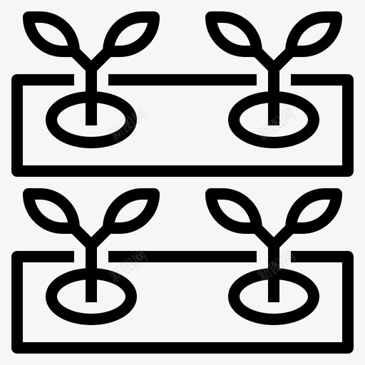 水培生产大麻植物图标svg_新图网 https://ixintu.com 大麻 植物 概述 水培 水声 生产 药物