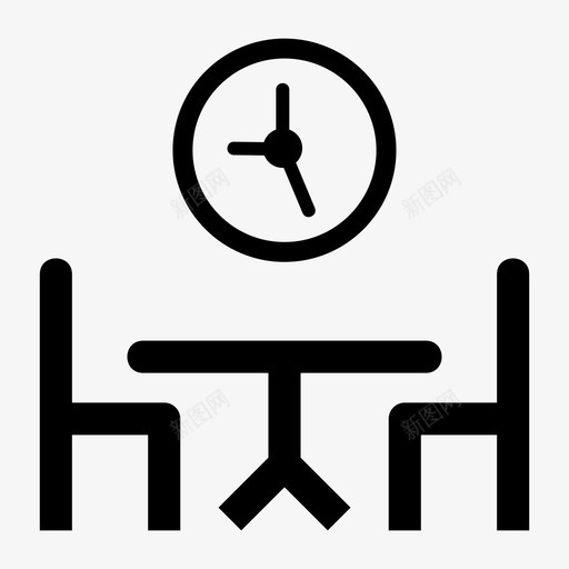 坐着机场人图标svg_新图网 https://ixintu.com 候机室 坐着 房间 机场