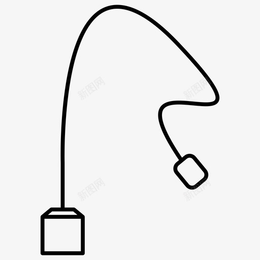 茶茶包咖啡店轮廓图标svg_新图网 https://ixintu.com 咖啡店 图标 茶包 轮廓