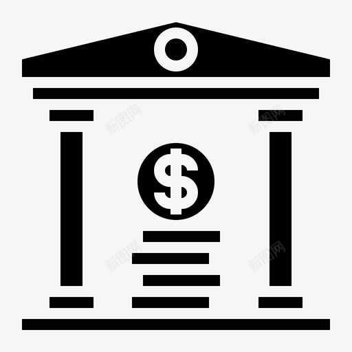 银行银行和金融36稳健图标svg_新图网 https://ixintu.com 稳健 金融 银行