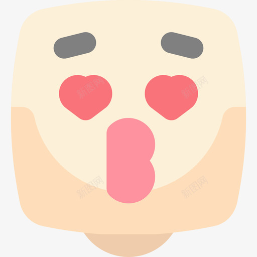 恋爱表情图49平淡图标svg_新图网 https://ixintu.com 平淡 恋爱 表情