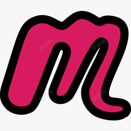 Meetup社交标识1线性颜色图标svg_新图网 https://ixintu.com Meetup 标识 社交 线性 颜色