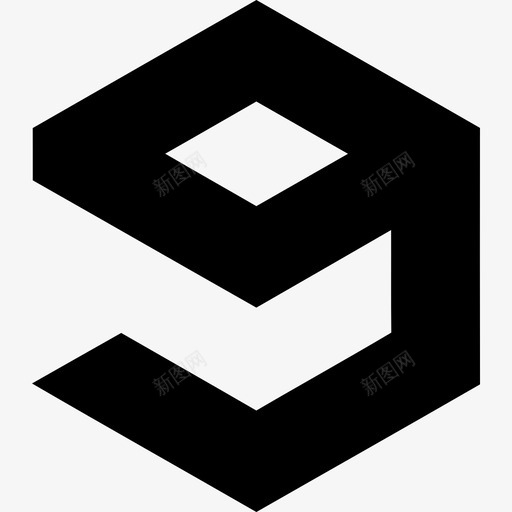 9gag社交标识2填充图标svg_新图网 https://ixintu.com 9gag 填充 标识 社交