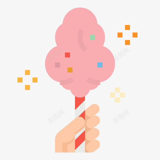 棉花七月游乐园3公寓图标svg_新图网 https://ixintu.com 七月 公寓 棉花 游乐园