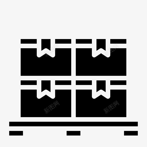 包装物流和交付13填充图标svg_新图网 https://ixintu.com 交付 包装 填充 物流
