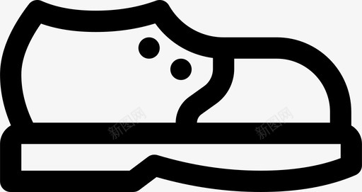 鞋脚皮革图标svg_新图网 https://ixintu.com 实用 皮革