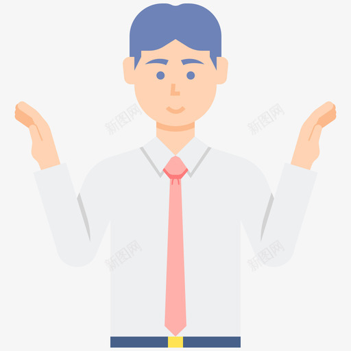 商人人物偶像扁平图标svg_新图网 https://ixintu.com 人物 偶像 商人 扁平