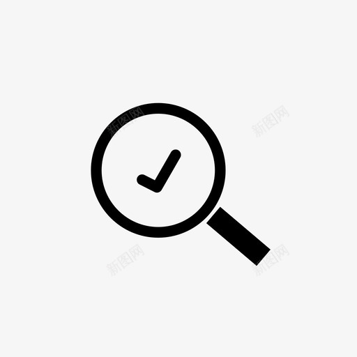 搜索找到找到答案图标svg_新图网 https://ixintu.com 找到 搜索 放大镜 滴答声 答案