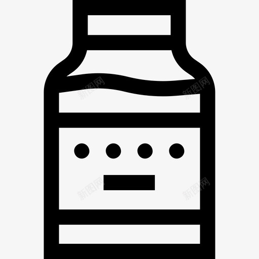 果酱糖果和糖果31直线型图标svg_新图网 https://ixintu.com 果酱 直线 糖果 线型