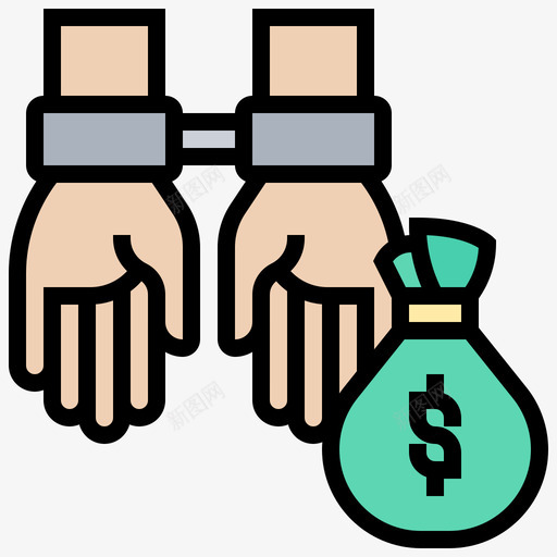 腐败商业腐败3线性色彩图标svg_新图网 https://ixintu.com 商业 线性 腐败 色彩