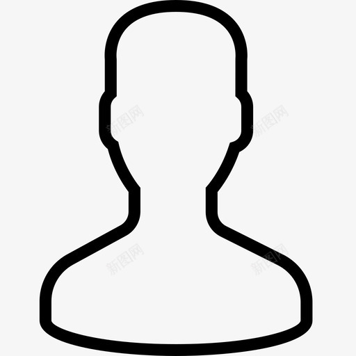 个人资料伙计用户图标svg_新图网 https://ixintu.com 个人资料 伙计 用户