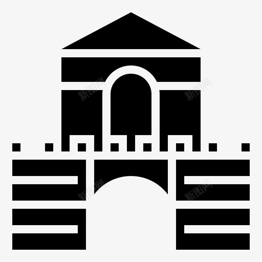 城堡王国中世纪图标svg_新图网 https://ixintu.com 中世纪 城堡 宫殿 王国 玩具