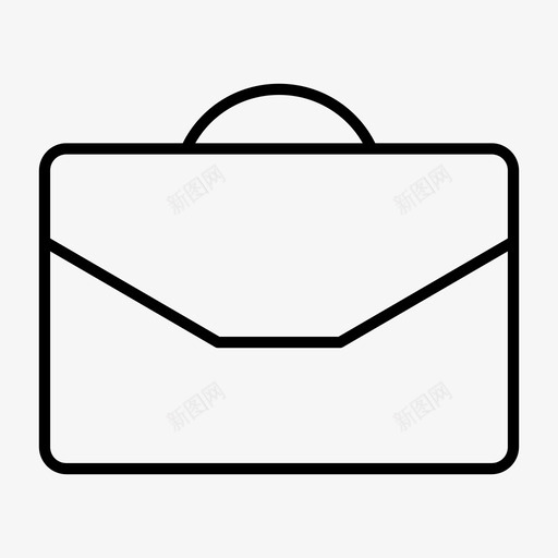 行李公文包旅行图标svg_新图网 https://ixintu.com 公文包 旅行 旅行包 用户界面 管理 行李