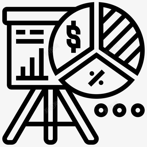 市场公司结构15线性图标svg_新图网 https://ixintu.com 公司 市场 线性 结构