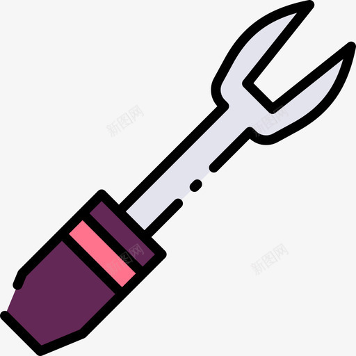 福克BBQ38线性颜色图标svg_新图网 https://ixintu.com BBQ 福克 线性 颜色