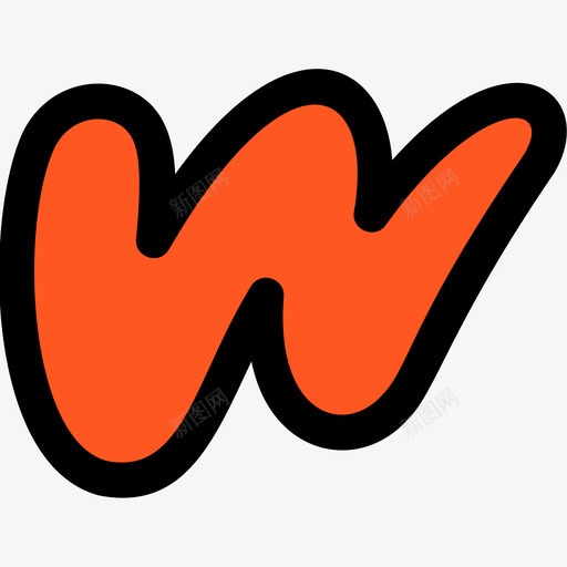 Wattpad社交标识1线性颜色图标svg_新图网 https://ixintu.com Wattpad 标识 社交 线性 颜色