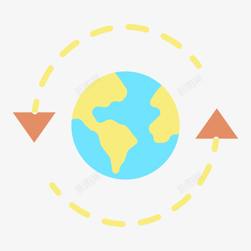 世界地图旅行261平坦图标svg_新图网 https://ixintu.com 世界地图 平坦 旅行