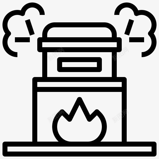 火葬葬礼30直系图标svg_新图网 https://ixintu.com 火葬 直系 葬礼