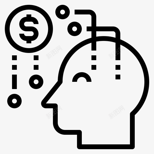 创新fintech29线性图标svg_新图网 https://ixintu.com fintech 创新 线性