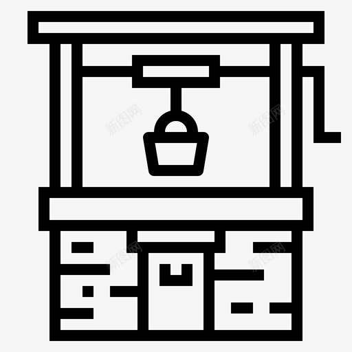 好吧29号村直线型图标svg_新图网 https://ixintu.com 29号村 好吧 直线 线型