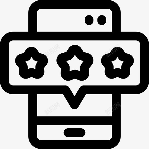 评级联系我们54直线图标svg_新图网 https://ixintu.com 我们 直线 联系 评级